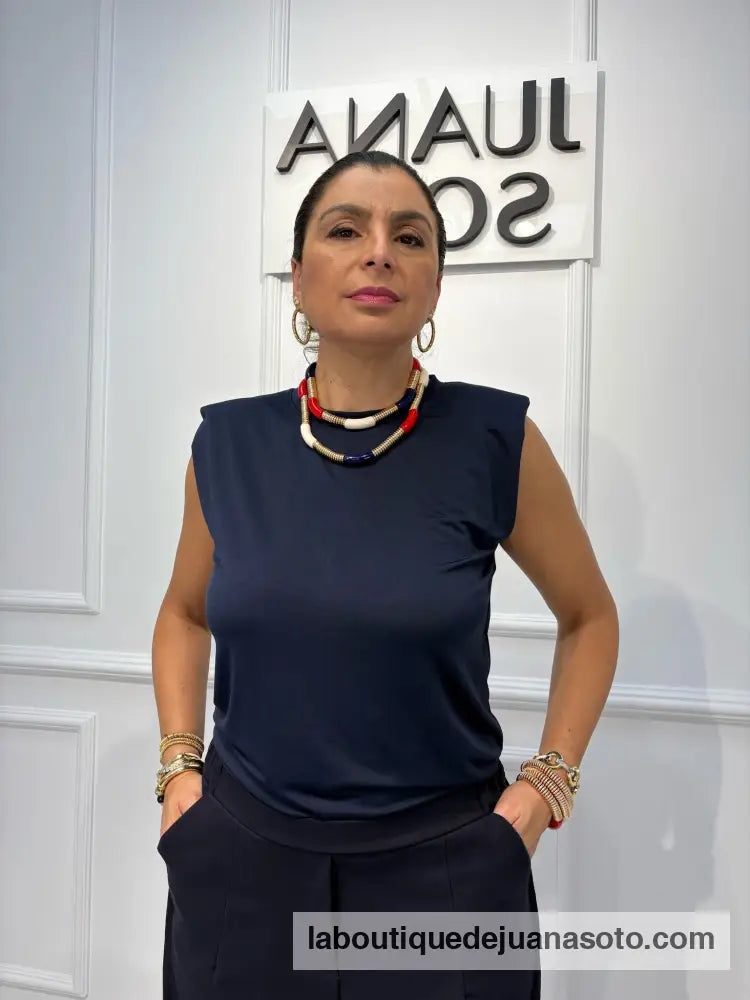 Blusa 1749 AZUL MARINO