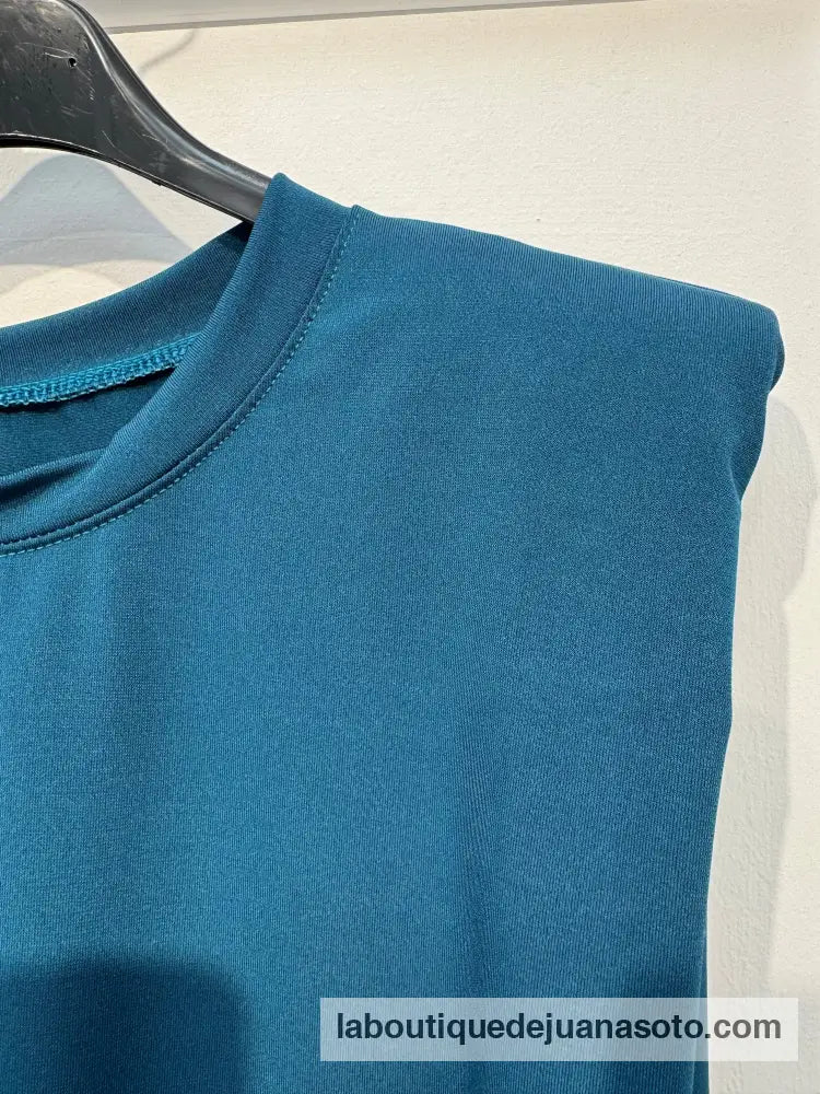 Blusa 1749 AZUL PETROLEO