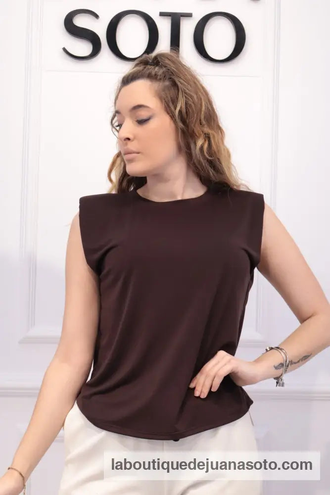 Blusa 1749 MARRON