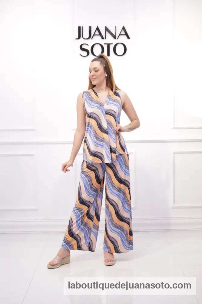 Conjunto kk796 M/L / AZUL