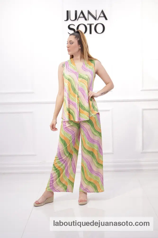 Conjunto kk796 M/L / VERDE