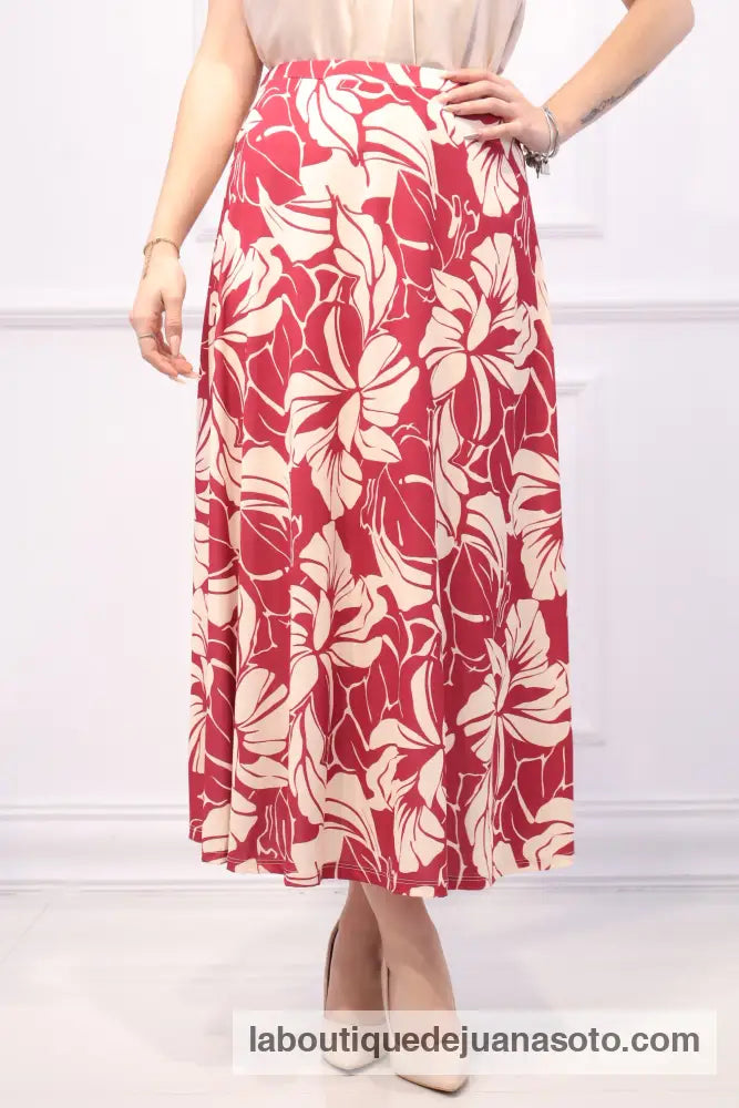 Falda flor 24222 ROSA