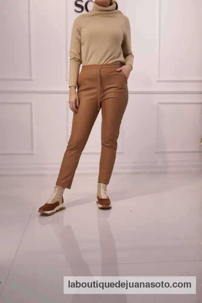 pantalon 8791 CAMEL / 2xl/3xl