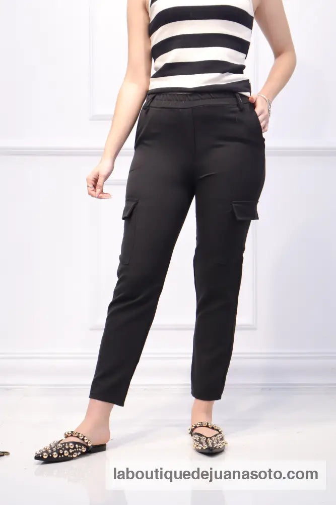 PANTALON CARGO CINTURON 7672